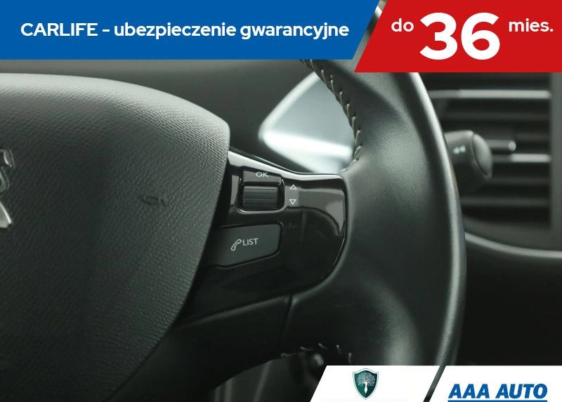 Peugeot 308 cena 53000 przebieg: 71361, rok produkcji 2019 z Lidzbark małe 211